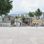 EDREMİT BELEDİYESİ PARKE TAŞI DÖŞEME ÇALIŞMALARINA DEVAM EDİYOR 2 EDR 5693 |