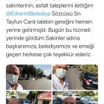ULAŞTIRMA PROFESÖRÜ ILICALI’DAN EDREMİTBELEDİYESİ’NE TEŞEKKÜR 7 ilicali 1 |