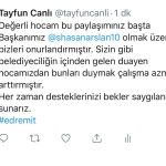 ULAŞTIRMA PROFESÖRÜ ILICALI’DAN EDREMİTBELEDİYESİ’NE TEŞEKKÜR 8 tayfun canli 2 |