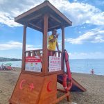 BURHANIYE SAHILLERINDE CANKURTARANLAR GOREVE BASLADI 7 |