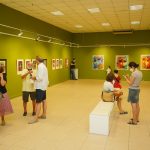 CANAN BAYRAKTARIN RESIM SERGISI SANATSEVERLERLE BULUSTU 4 |