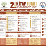 BURHANİYE 2. KİTAP FUARI SANATSEVERLERE KAPILARINI AÇIYOR… 2 FUAR |