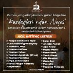 KAZ DAĞLARI’NDAN YANAN BÖLGELERE NEFES 3 KAZ DAGLARINDAN NEFES |