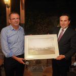 Ayvalik Kaymakami Gokhan Gorguluarslan ve Ayvalik Belediye Baskani Mesut Ergin |
