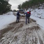 BURHANIYEDE KIRSAL YOLLARI TUZLANIYOR 3 |
