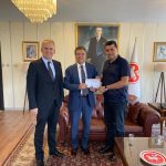 Başkan Arslan’dan liderlere Kitap Fuarı daveti 8 gultekin uysal |