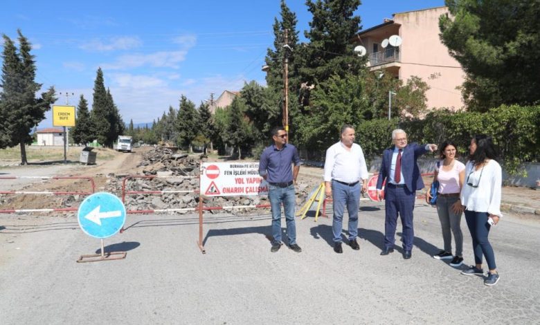 Başkan Deveciler, Denetko yolunu inceledi 1 AW718873 01 |