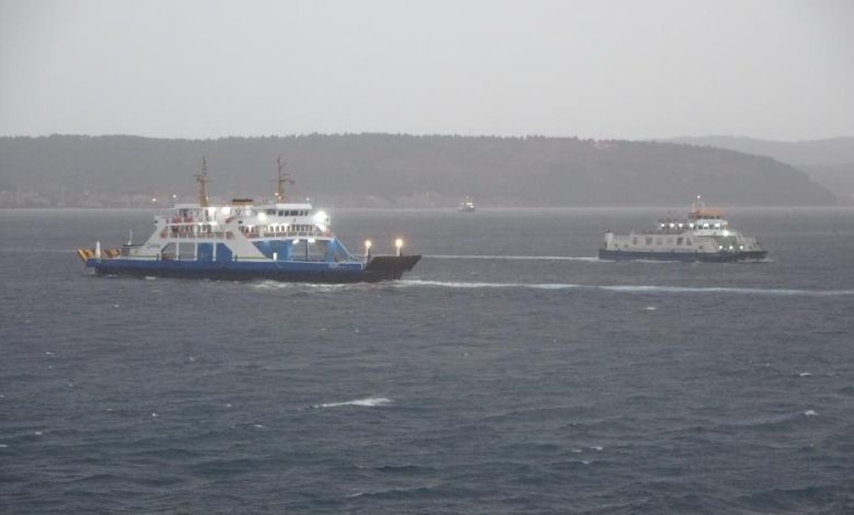 Bozcaada ve Gökçeada’ya tüm feribot seferleri iptal edildi 1 AW763706 01 |