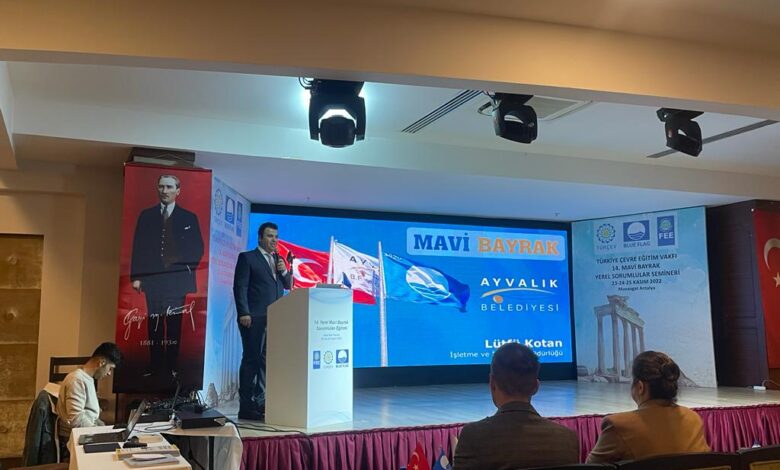 AYVALIK MAVI BAYRAKTA TURKIYEYE ORNEK OLDU 4 |