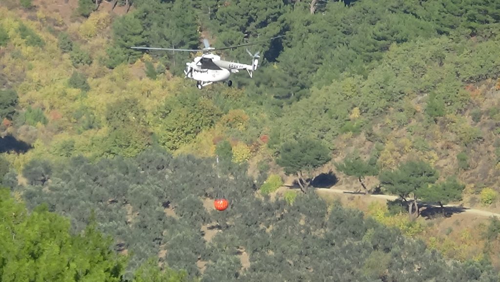 Kazdağlarındaki orman yangınında sabotaj şüphesi 1 DSC02401 |