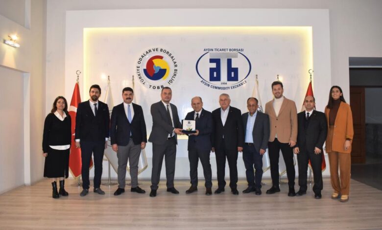 Edremit Ticaret Odası, Aydın Ticaret Borsası’nı ziyaret etti 1 AW781900 01 |