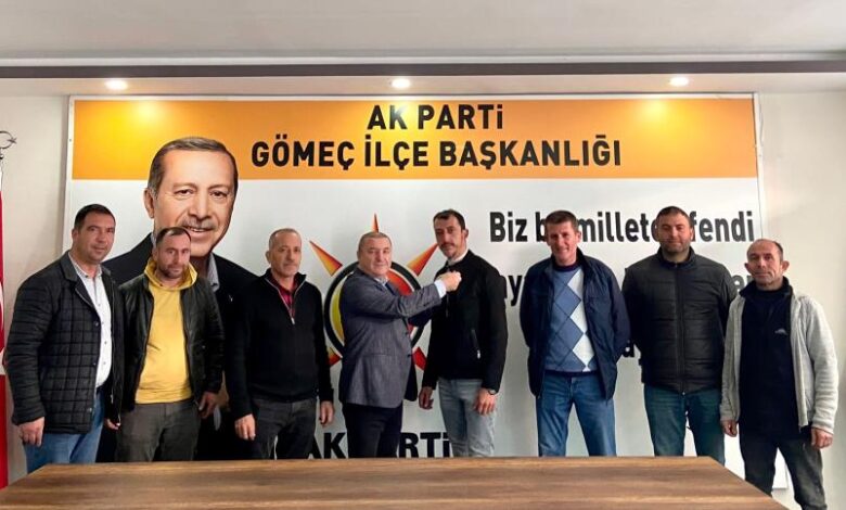 Gömeç’te Memleket Partisi yönetimi toplu halde AK Parti’ye geçti 1 AW797996 03 |