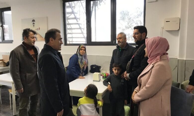 Kaymakam Memiş, depremzedeleri ziyaret etti 1 AW830974 04 |