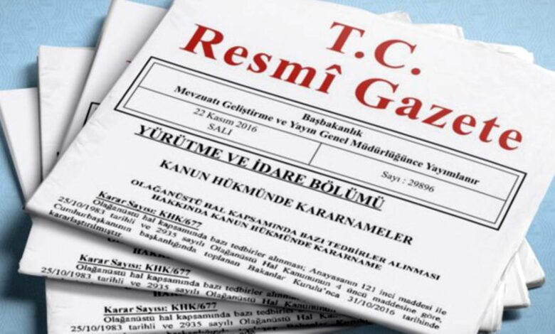 Cumhurbaşkanı kesin aday listesi Resmi Gazete’de 1 2 11 |