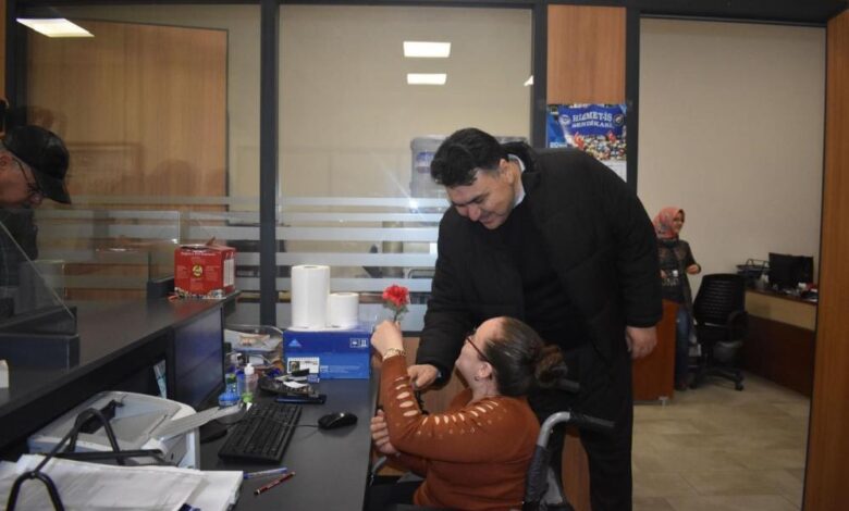 Başkan Ersoy, personelin 8 Mart Dünya Kadınlar Günü’nün kutladı 1 AW843563 03 |