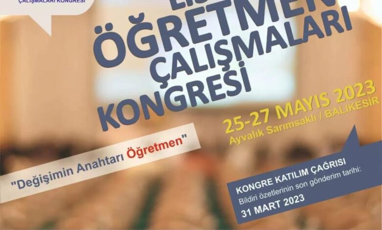 Ayvalık 2. Lisansüstü Öğretmen Çalışmaları Kongresi’ne hazırlanıyor 1 AW846087 01 |