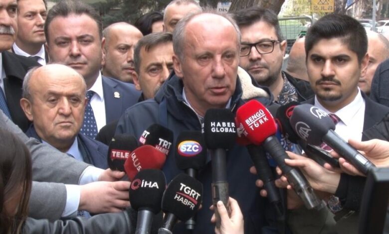 Muharrem İnce: “Siz adayınıza güvenmiyor musunuz da bana 'Aday olamazsın' diye bağırıyorsunuz” 1 AW853802 01 |