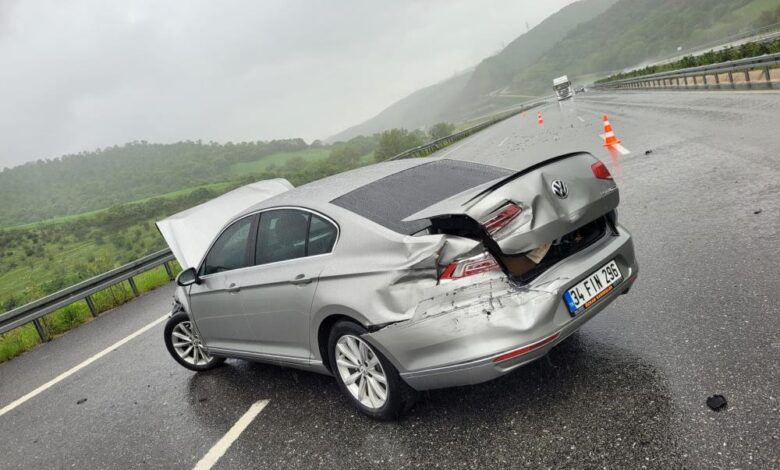 AK Parti Milletvekili Mustafa Canbey trafik kazası geçirdi 1 AW878977 02 |