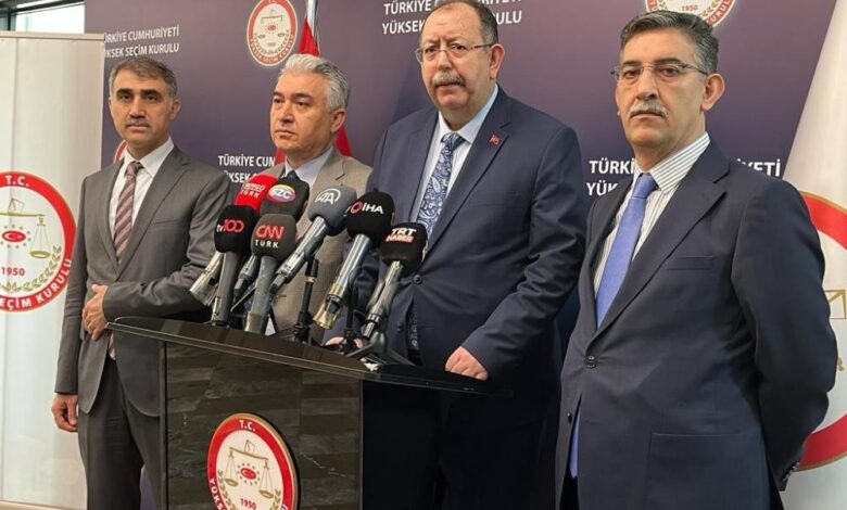 YSK Başkanı Yener: “Verilere göre, Recep Tayyip Erdoğan yüzde 49.49, Kemal Kılıçdaroğlu yüzde 44.79” 1 AW890436 01 1 |