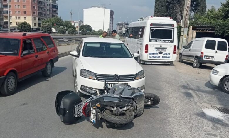 Yozgat’tan geldi, Edremit’te kaza yaptı 1 AW910374 01 |