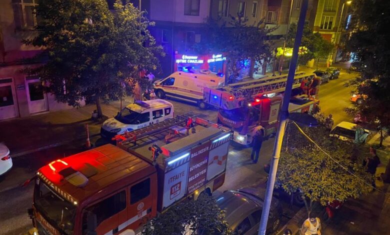 Açık unutulan ocak yangın paniğine sebep oldu 1 AW011721 01 |