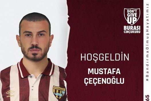 Bandırmaspor, Mustafa Çeçenoğlu ile 1 yıllık sözleşme imzaladı 1 AW013126 01 |