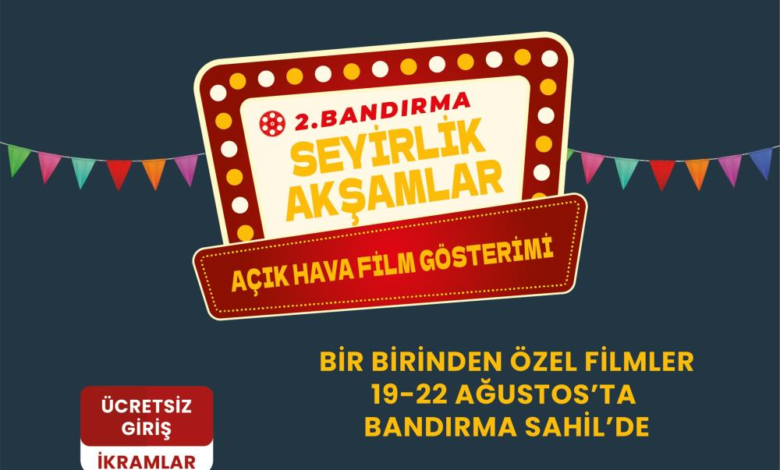 Büyükşehir, Bandırma’da Yeşilçam rüzgârları estirecek 1 d0plwlqn |