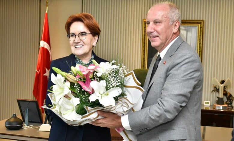 Muharrem İnce, Meral Akşener ile görüştü 1 AW024631 01 |