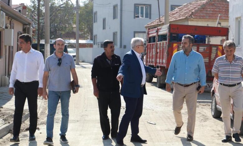 Başkan Deveciler, sahada çalışmaları inceledi 1 AW043355 02 |