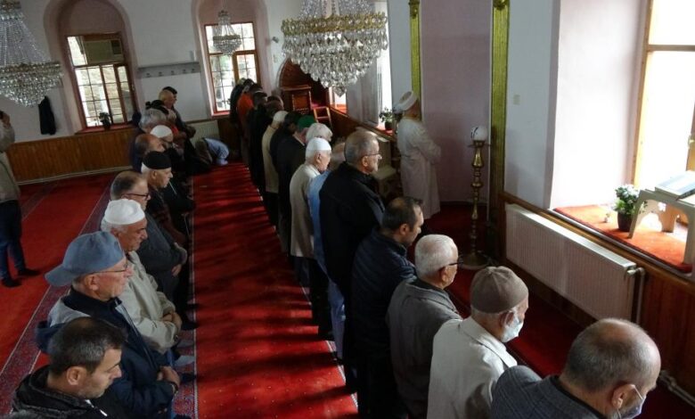 Filistin'de hayatını kaybedenler için Çanakkale'de gıyabi cenaze namazı kılındı 1 AW055863 01 |
