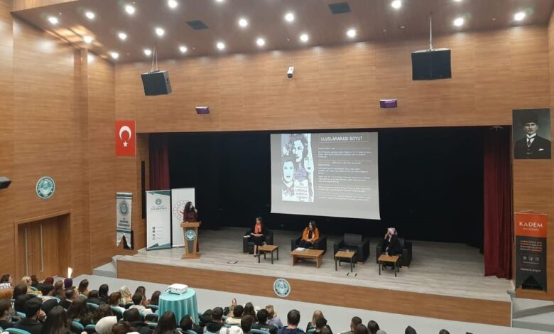 BAÜN'de “Kadına Yönelik Şiddete Karşı Uluslararası Mücadele Günü” 1 AW084196 01 |