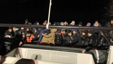 ayvacik aciklarinda 46 kacak gocmen yakalandi 002963a |
