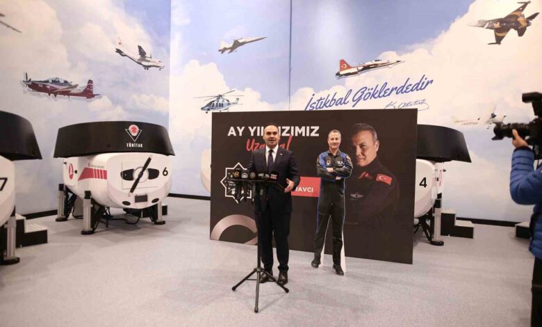 bakan kacir bursada ilk turk astronot ile baglanti kurdu 141f12d |