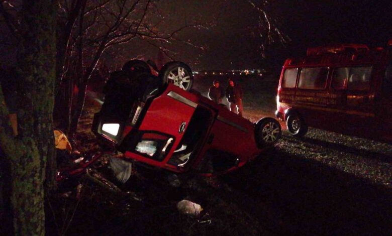 gonende trafik kazasinda 1 kisi yaralandi b15733f |