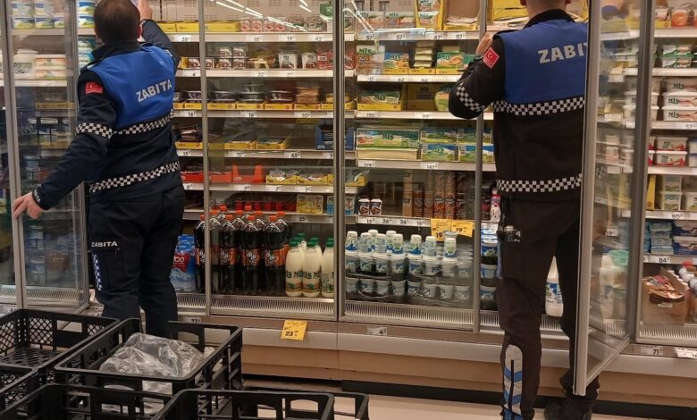 karabigada zabita ekiplerinden gida ve temizlik denetimi 8505749 |