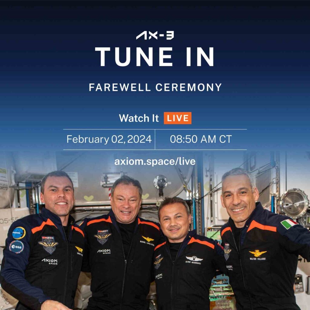 astronot gezeravci icin isste veda toreni duzenlenecek 1335487 |