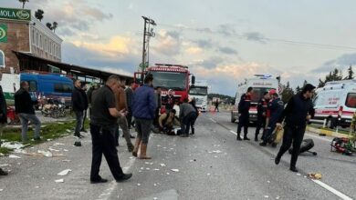mermer yuklu tir isci servisi ile carpisti 9 yarali ee35c98 |