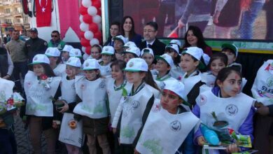 tarim ve orman bakani yumakli canakkalede cocuklarla birlikte fidan dagitti a684f98 |