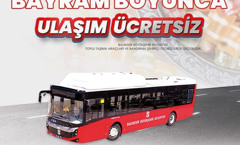 Büyükşehir den bayram boyunca ulaşım ücretsiz 1 ucretsiz ulasim 1 |