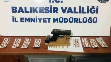 bandirmada uzeri aranan sahis uyusturucu deposu cikti d240521 |