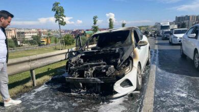 beylikduzunde seyir halindeki arac alev alev yandi 649a313 |