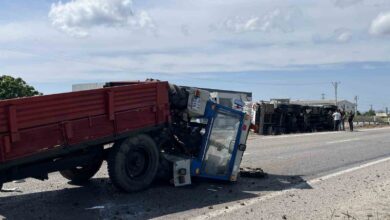 gonende trafik kazasi 2 yarali 1242827 |