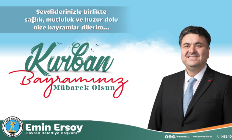 Başkan Ersoy'un bayram mesajı 1 Gorsel |