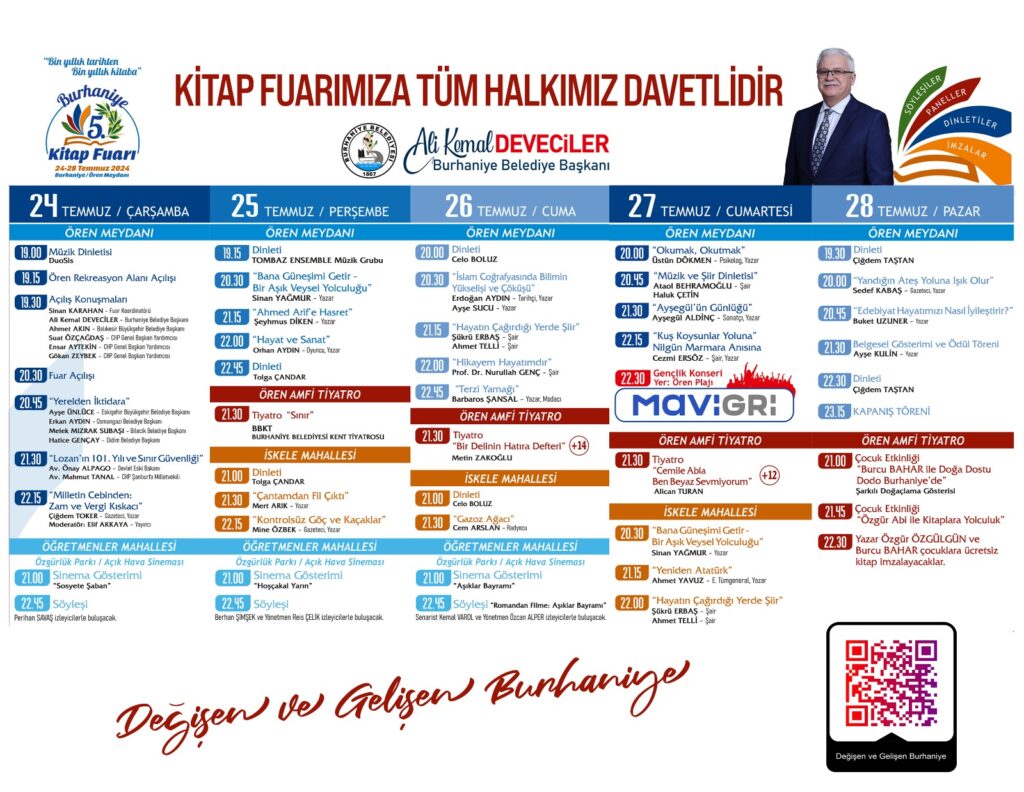 5. Burhaniye Kitap Fuarı için geri sayım başladı 2 2 |