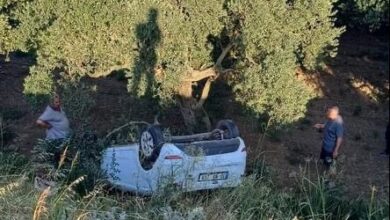 erdekte yoldan cikan arac sarampole uctu cf0d2f7 |