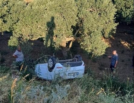 erdekte yoldan cikan arac sarampole uctu cf0d2f7 |