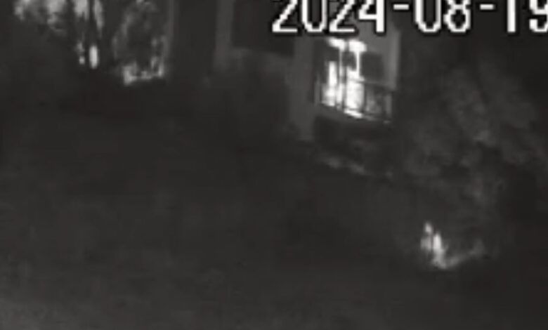 bozcaadada otluk alani atese veren bir kisi guvenlik kamerasina yansidi 54e8279 |