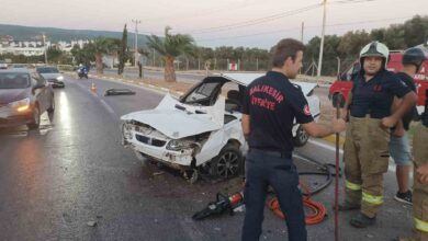 erdekte trafik kazasi takla atan aractan sag ciktilar 9663226 |