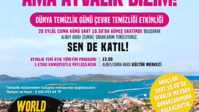 DUNYA TEMIZLIK GUNUNDE AYVALIK BELEDIYESINDEN BUYUK FARKINDALIK |