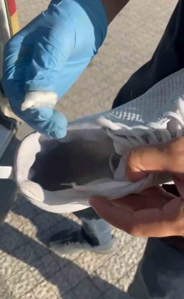 bandirmada uyusturucu operasyonu ayakkabisindan uyusturucu madde cikti 44c9d42 |